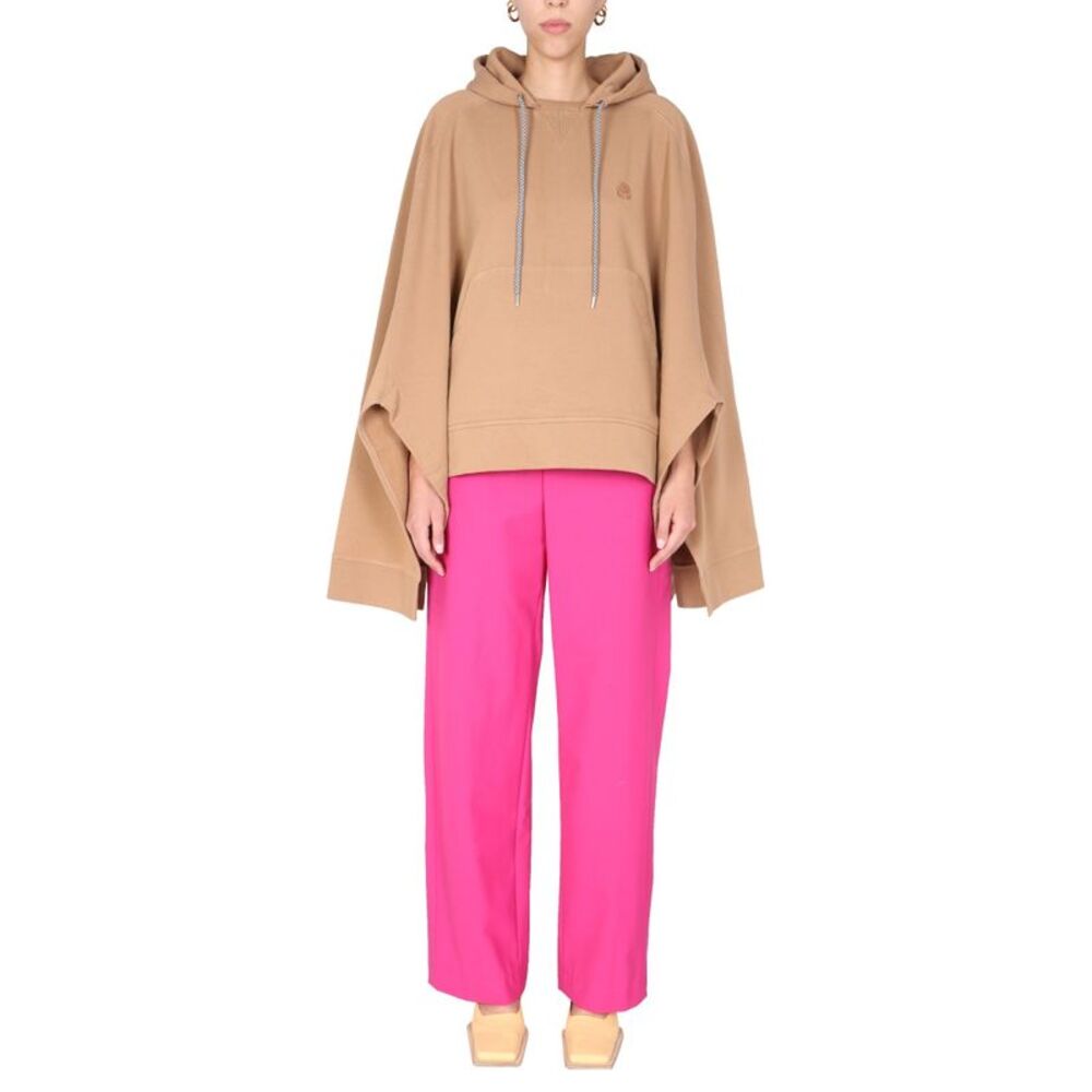 Ambush Women Poncho Sweatshirt With Embroidered Logo
